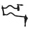 Kingston Brass KS2105AL Heritage Wall Mount Pot Filler, Oil Rubbed Bronze KS2105AL - alternate 1